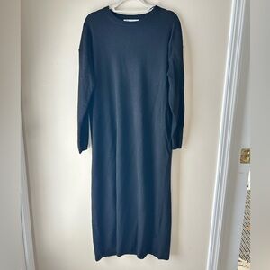 Zara Classic Black Long Sleeve Dress